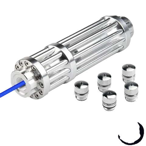Laser viola VEX-1000 Pro con raggio laser e cappucci a motivi