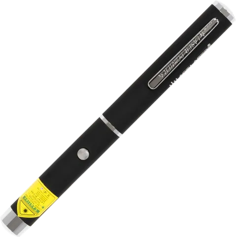 Puntatore laser verde ACE Lasers AG-1 da 5–50 mW alimentato a pile AAA