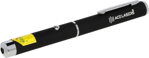 Puntatore laser verde AG-1 visto di lato