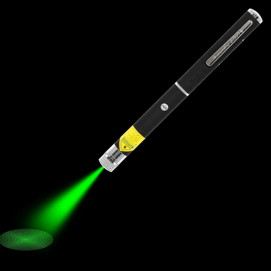 Puntatore laser verde AG-2 con raggio laser visibile al buio