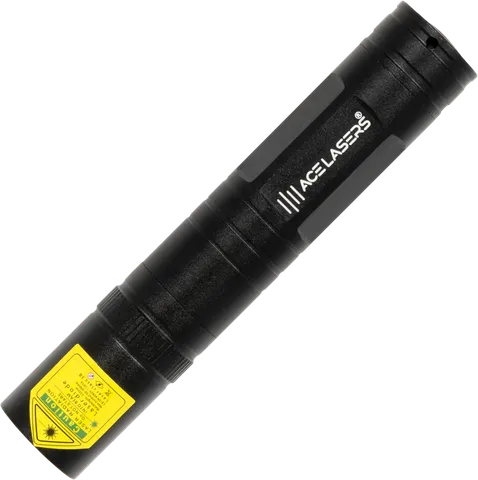 Laser verde potente compatto ACE Lasers AGP-2 Pro Mini da 12 cm con batteria 16340