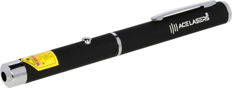 Puntatore laser viola AV-1 visto di lato